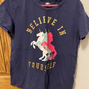Girls unicorn tee!